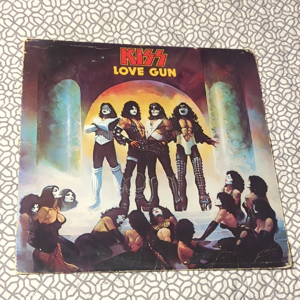 KISS Love Gun Vinyl Record